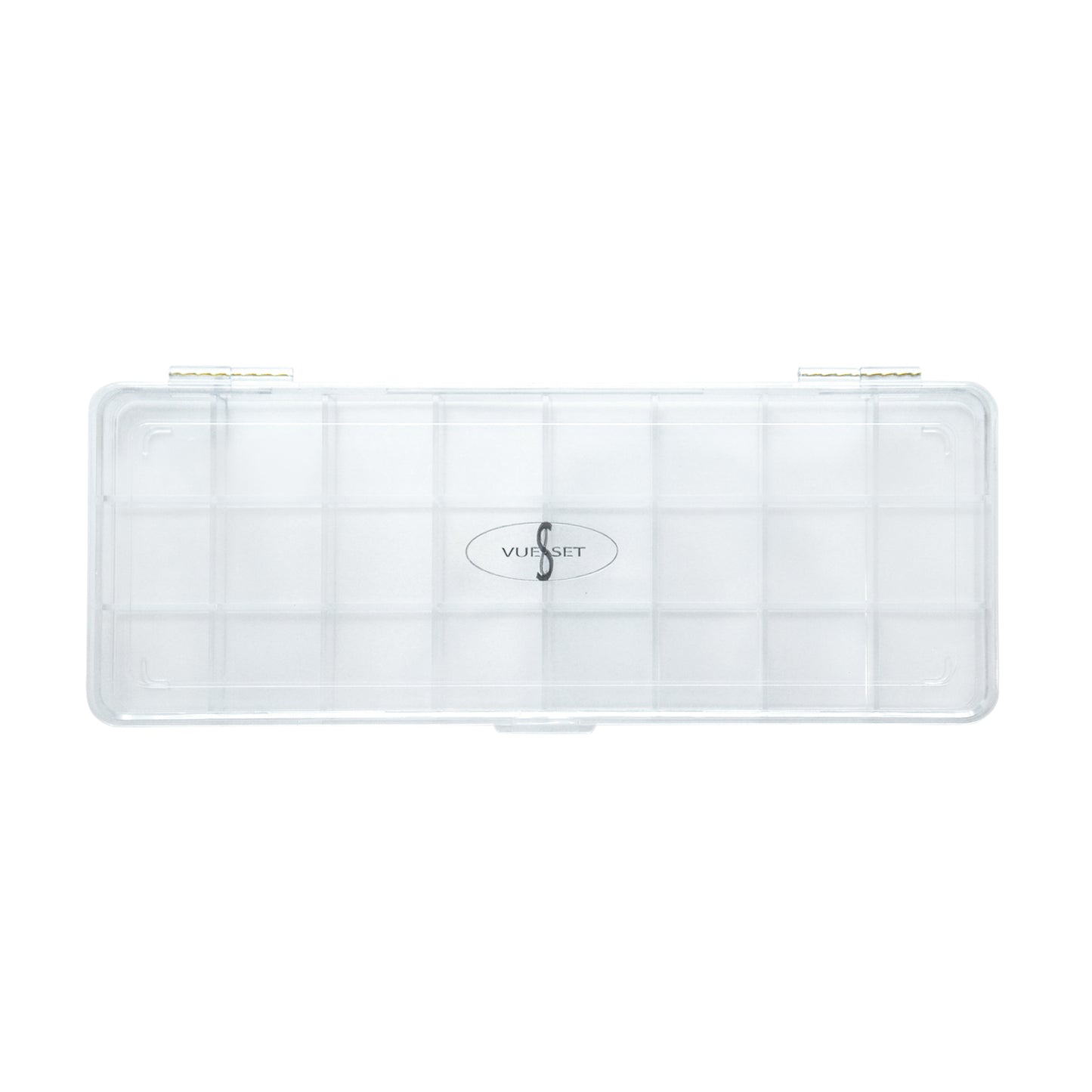 Empty makeup palette transparent