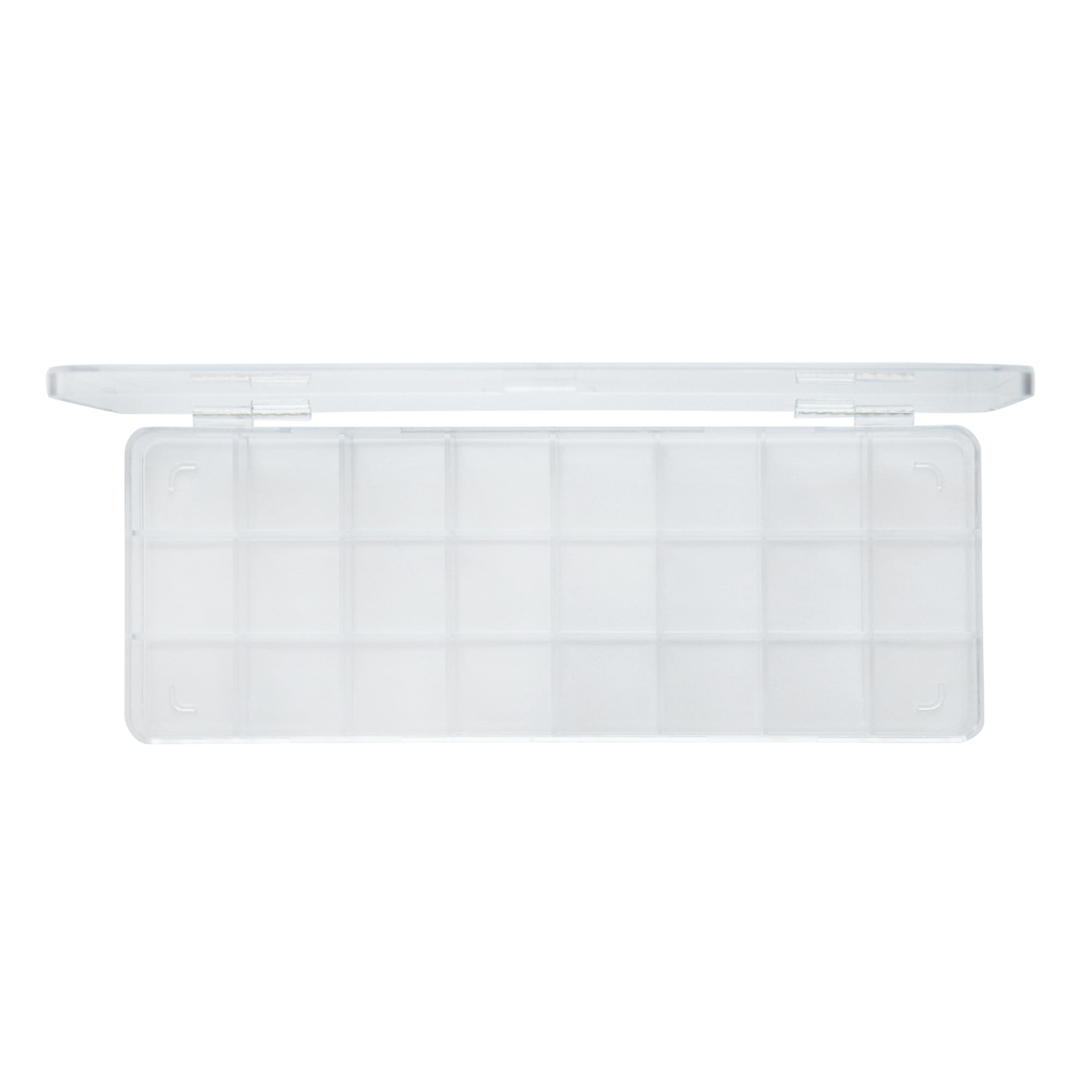 Empty makeup palette transparent