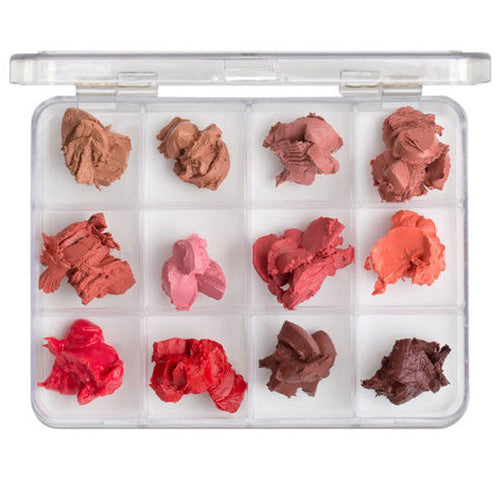 Empty makeup palette transparent