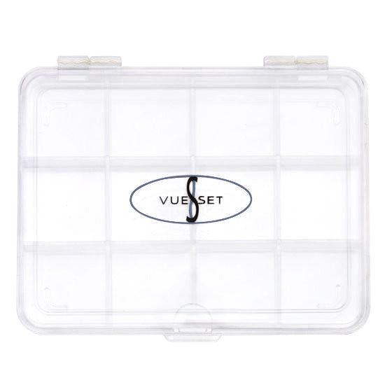 Empty makeup palette transparent