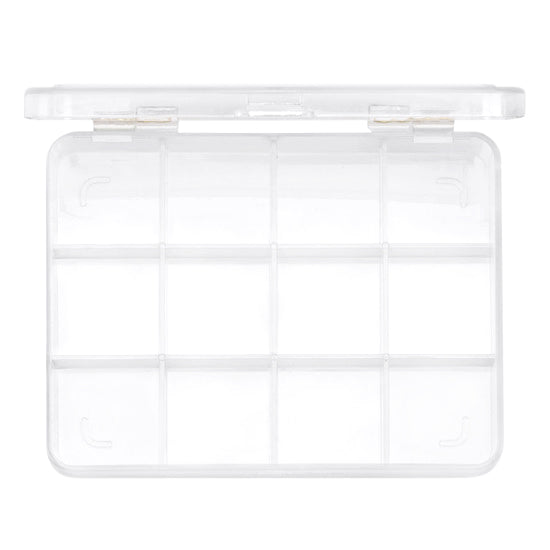 Empty makeup palette transparent